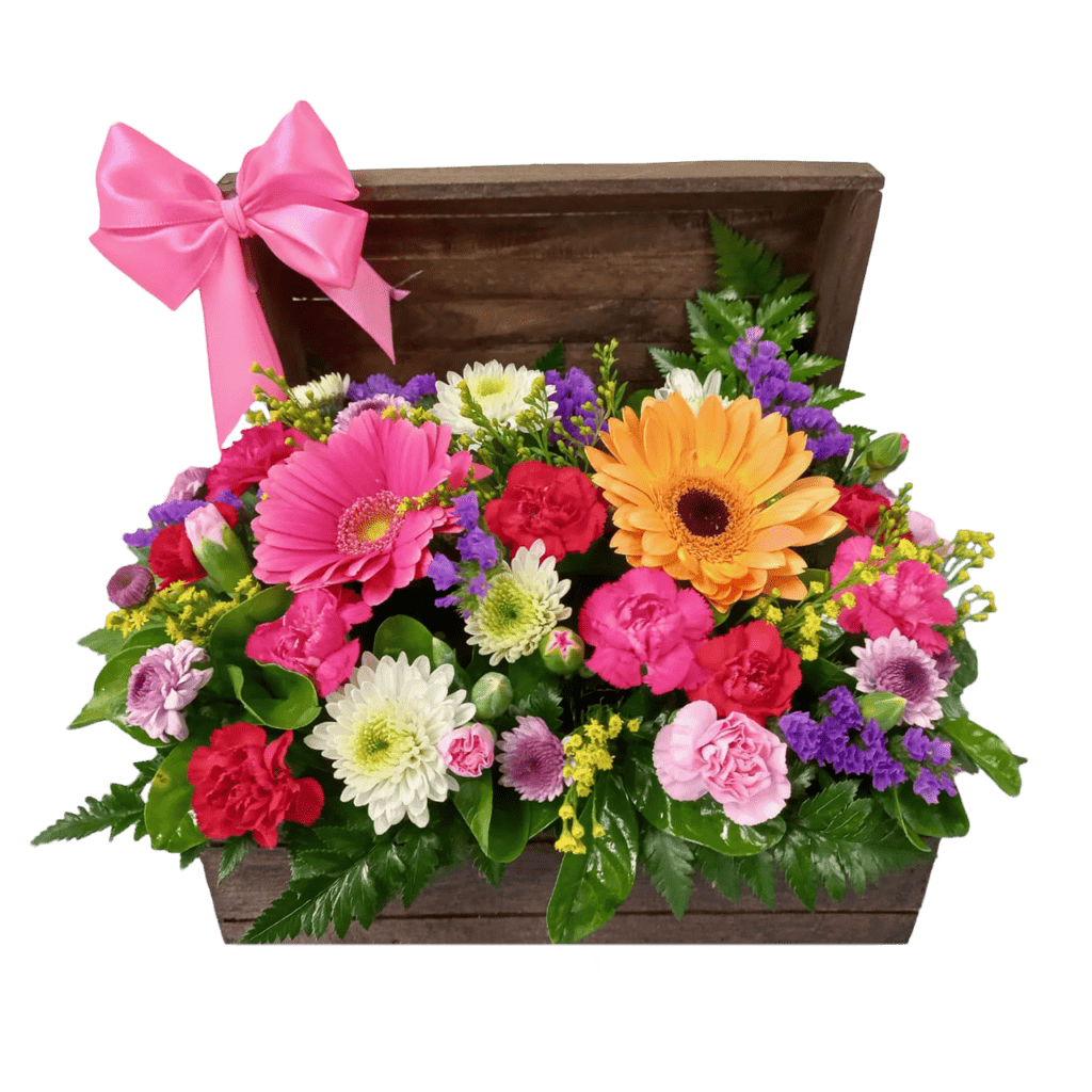 Arreglo de flores variadas para regalo